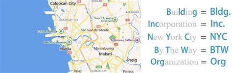 abbreviation for manila
